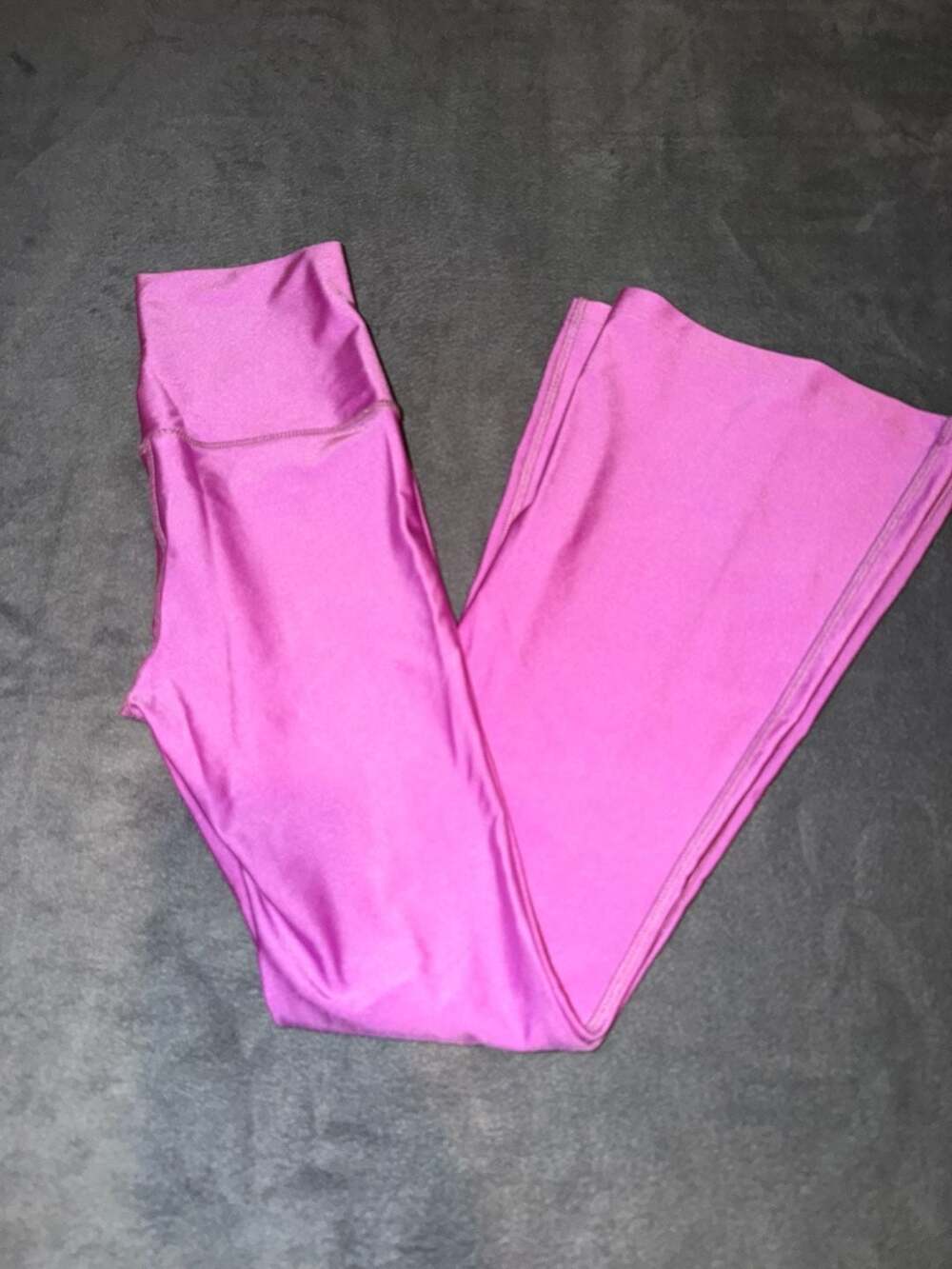 Tiger Friday Shimmer Pink Flare Leggings Child XL